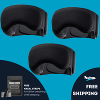 Nattro Earbud Sleep Mask — Blackout & Sound - One to Keep, Two to Give